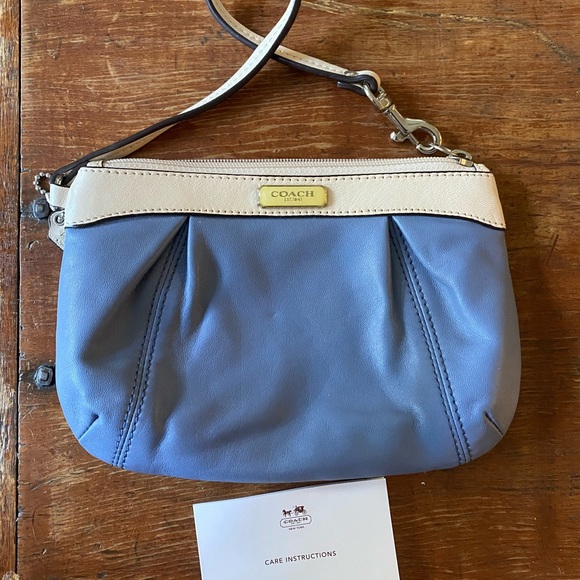 Coach Handbags - Coach Clutch- Blue
